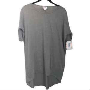 LAST CHANCE-MOVING🐾♥️ NWT Gray LuLaRoe Irma Tunic Top